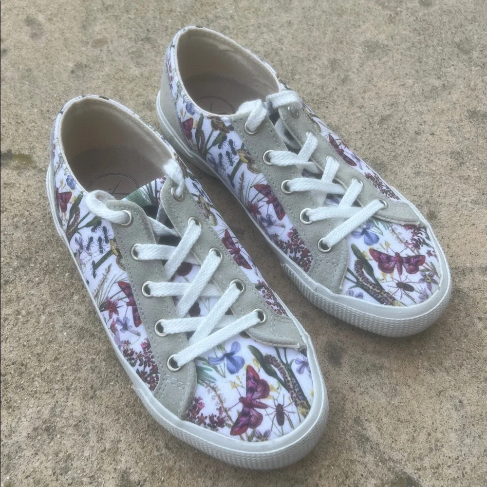 INKKAS Women's Monterey Lace up Sneakers Size 6 - Picture 2 of 9